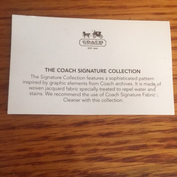 **GIFTED**Coach keyring- coin purse ~ is NWT - Picture 7 of 8